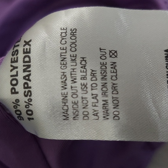 Boston Proper Nikki V-Neck Charmeuse Iris Orchid Blouse Top Sz L - Picture 4 of 6